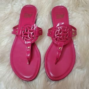 American Eagle pink sandals NIB